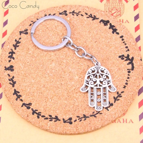 🆕Hamsa Palm Pendant Keychain - Picture 5 of 6
